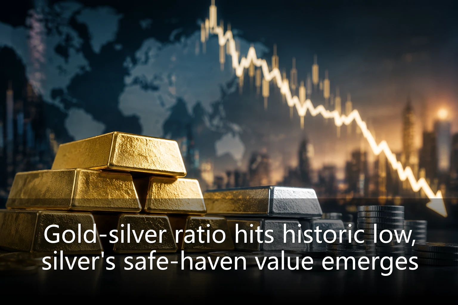 Gold-silver ratio hits historic low, silver's safe-haven value emerges