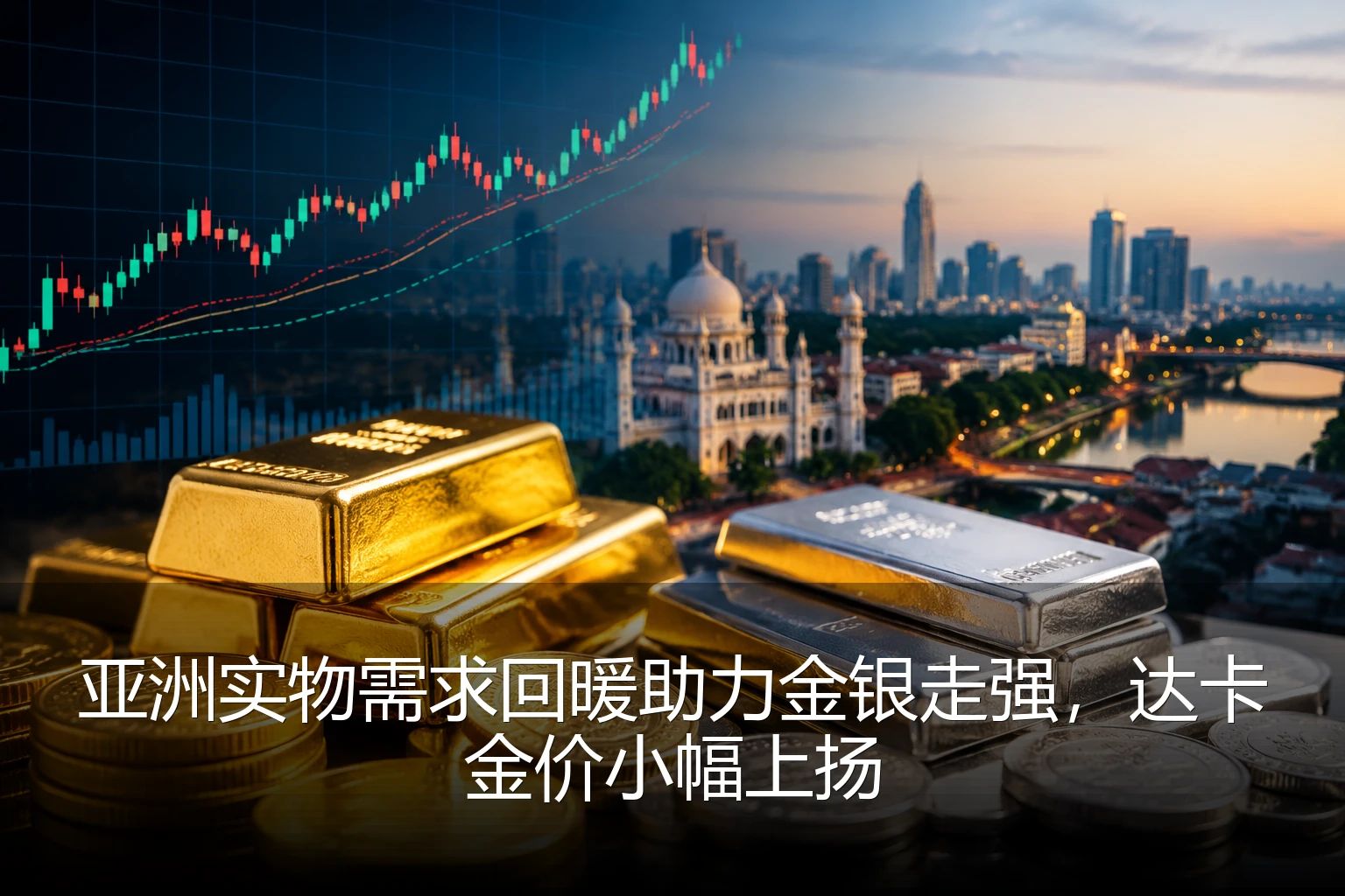 亚洲实物需求回暖助力金银走强，达卡金价小幅上扬