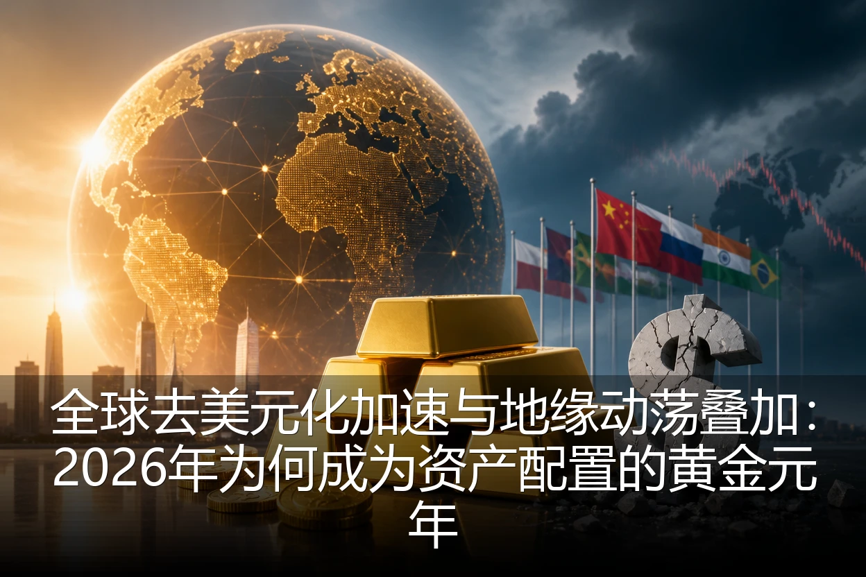 全球去美元化加速与地缘动荡叠加：2026年为何成为资产配置的黄金元年