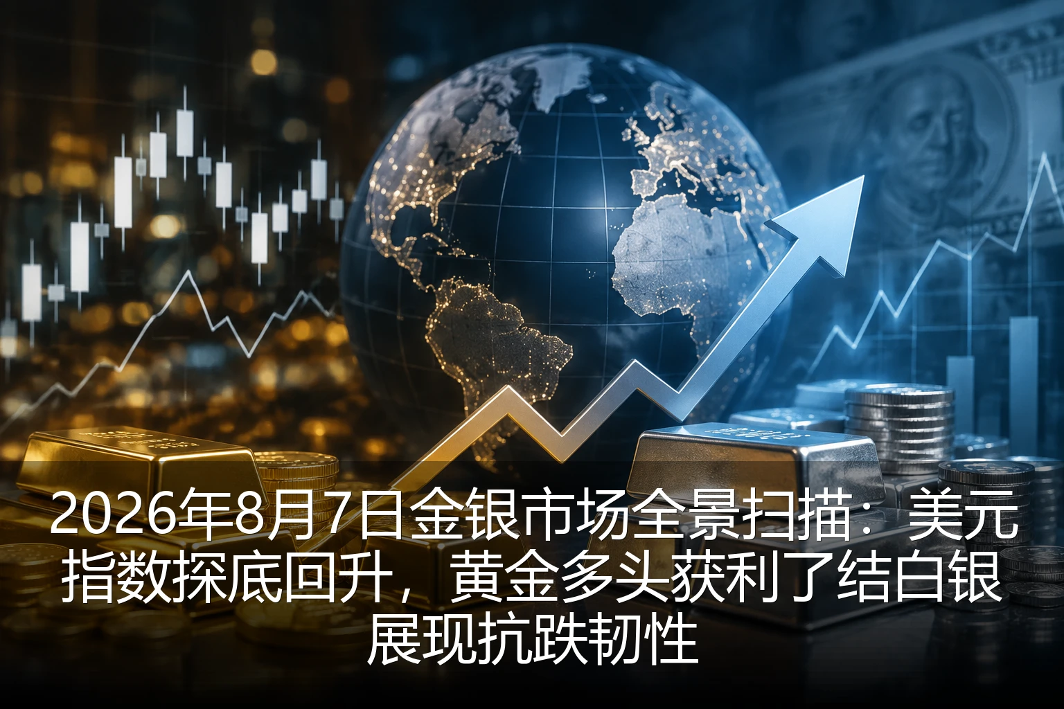 2026年8月7日金银市场全景扫描：美元指数探底回升，黄金多头获利了结白银展现抗跌韧性
