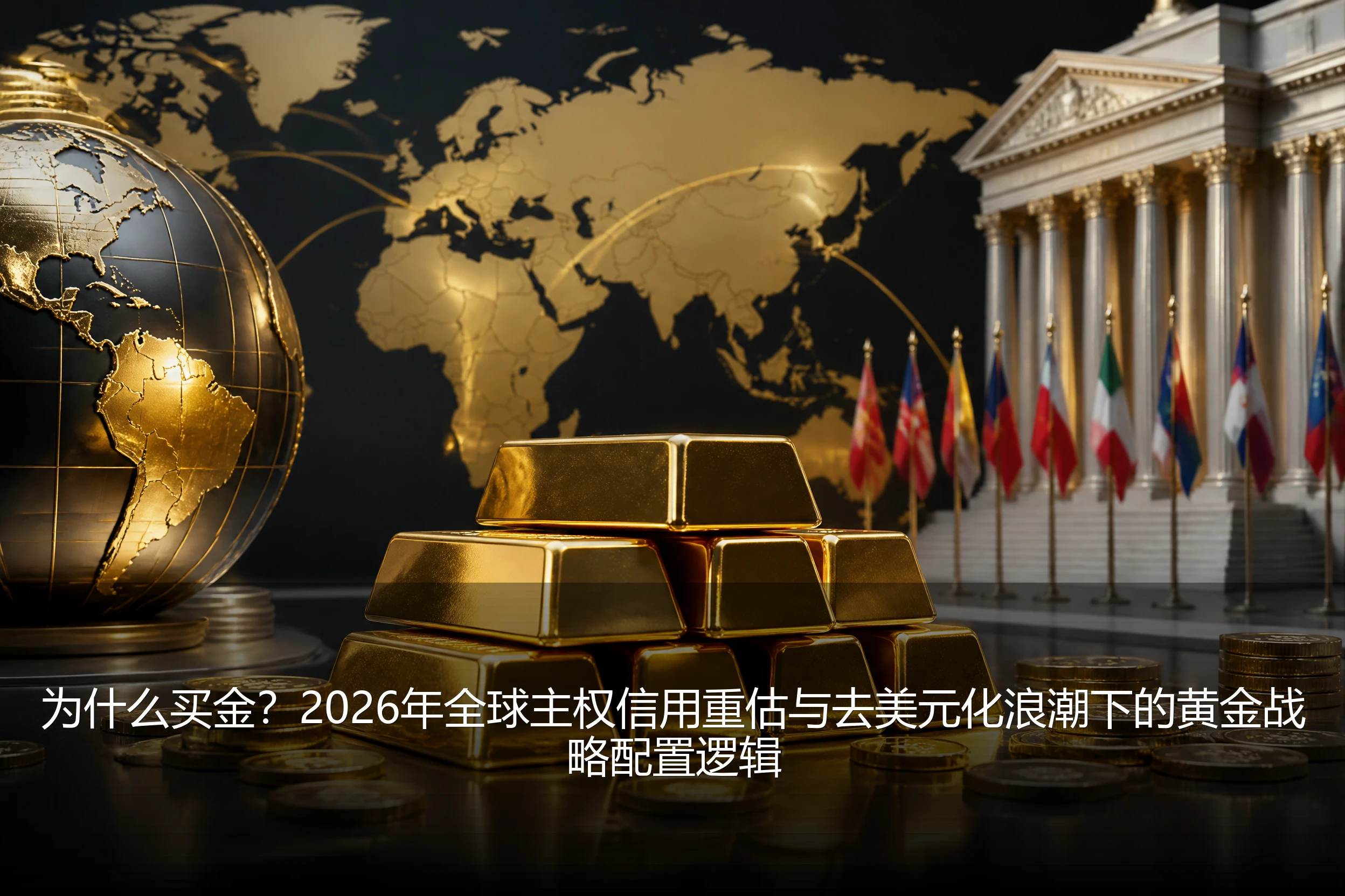 为什么买金？2026年全球主权信用重估与去美元化浪潮下的黄金战略配置逻辑