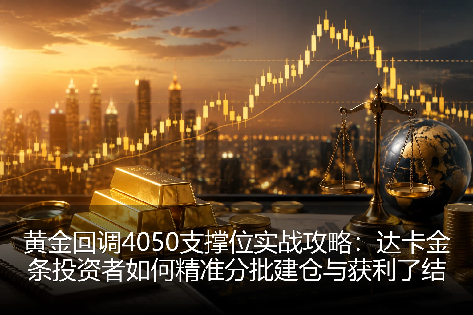 黄金回调4050支撑位实战攻略：达卡金条投资者如何精准分批建仓与获利了结