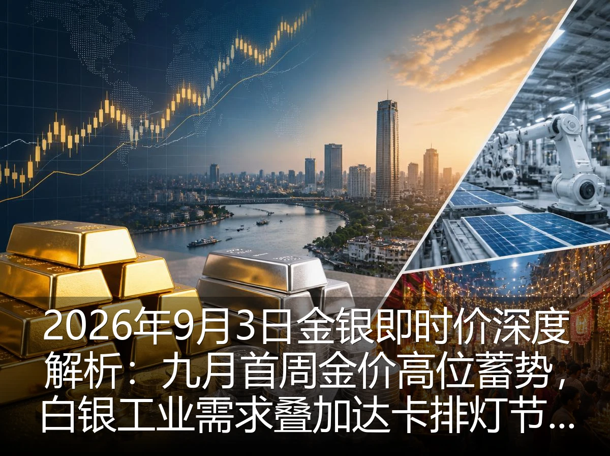 2026年9月3日金银即时价深度解析：九月首周金价高位蓄势，白银工业需求叠加达卡排灯节备货潮共振